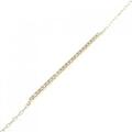 ヒロタカ ロングバー ブレスレット 0.12CT