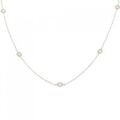 K18YG ダイヤモンド ネックレス 0.35CT