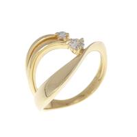 K18YG ダイヤモンド リング 0.10CT