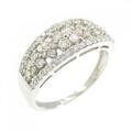 PT フラワー ダイヤモンド リング 0.53CT