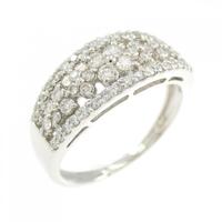 PT フラワー ダイヤモンド リング 0.53CT