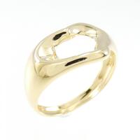 ティファニー 18KYG ハート リング