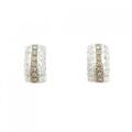 K18WG ダイヤモンド ピアス 0.54CT