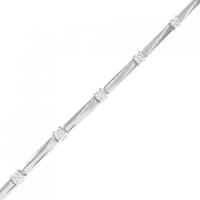 K18WG ダイヤモンド ブレスレット 0.52CT