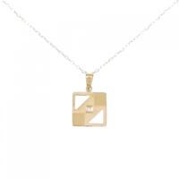 K18YG ダイヤモンド ネックレス 0.01CT