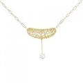 K18YG ダイヤモンド ネックレス 0.25CT