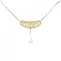 K18YG ダイヤモンド ネックレス 0.25CT
