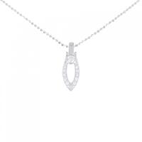 PT 2WAY ダイヤモンド ネックレス 0.244CT