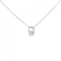PT ソリティア ダイヤモンド ネックレス 0.10CT