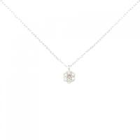 PT フラワー ピンクダイヤモンド ネックレス 0.02CT