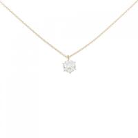 【リメイク】K18YG ダイヤモンド ネックレス 0.406CT G SI2 EXT H＆C