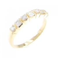 K18YG ダイヤモンド リング 0.390CT