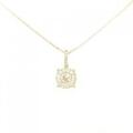 K18YG ダイヤモンド ネックレス 0.26CT