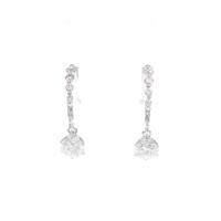 PT ダイヤモンド ピアス 0.968CT