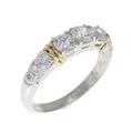 PT/750YG ダイヤモンド リング 0.65CT