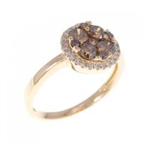 K18PG ダイヤモンド リング 0.62CT