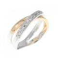 K18WG/K18PG ダイヤモンド リング 0.16CT