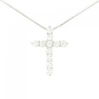 PT クロス ダイヤモンド ネックレス 2.009CT