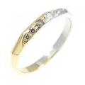 PT/K18YG ダイヤモンド リング 0.123CT