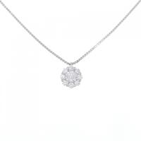 タサキ フラワー ダイヤモンド ネックレス 0.45CT