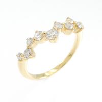 K18YG ダイヤモンド リング 0.34CT