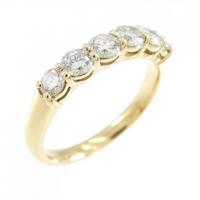 K18YG ダイヤモンド リング 0.71CT