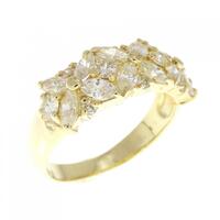 K18YG ダイヤモンド リング 1.18CT