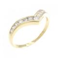 K18YG ダイヤモンド リング 0.27CT