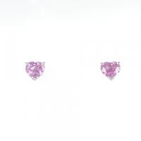 カルティエ ハート サファイヤ ピアス