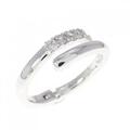 K18WG ダイヤモンド リング 0.30CT
