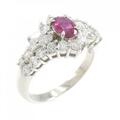 PT ルビー リング 0.53CT