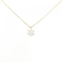 【新品】K18YG ダイヤモンド ネックレス 0.261CT H SI2 VG