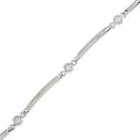 PT ダイヤモンド ブレスレット 0.12CT