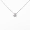 ポンテヴェキオ ハート ダイヤモンド ネックレス 0.14CT