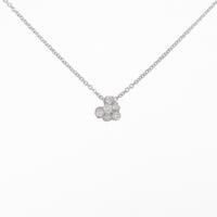 ポンテヴェキオ ハート ダイヤモンド ネックレス 0.14CT