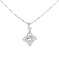 750WG ダイヤモンド ネックレス