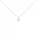 【リメイク】K18YG ダイヤモンド ネックレス 0.274CT H SI2 GOOD