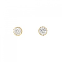 【リメイク】K18YG/ST ダイヤモンド ピアス 0.313CT 0.320CT G SI2 VG