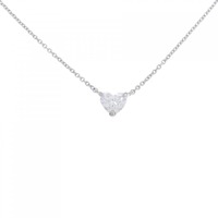 【リメイク】プラチナダイヤモンドネックレス 0.384CT D SI2 ハートシェイプ