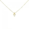 K18YG ダイヤモンド ネックレス 0.26CT