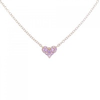 ポンテヴェキオ サファイヤ ネックレス 0.18CT
