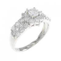 PT フラワー ダイヤモンド リング 1.00CT