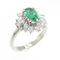 PT エメラルド リング 0.51CT