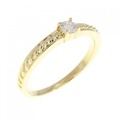 K18YG ダイヤモンド リング 0.10CT