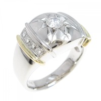PT/K18YG ダイヤモンド リング 0.35CT