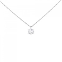 【リメイク】PT ダイヤモンド ネックレス 0.315CT D SI2 EXT H&C