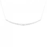 K18WG ダイヤモンド ネックレス 1.00CT