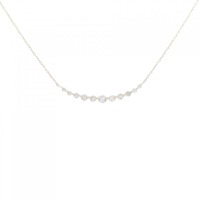 K18YG ダイヤモンド ネックレス 0.30CT