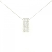 K18WG ダイヤモンド ネックレス 2.00CT