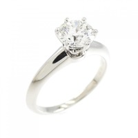 ティファニー クラシックソリティア リング 0.71CT
